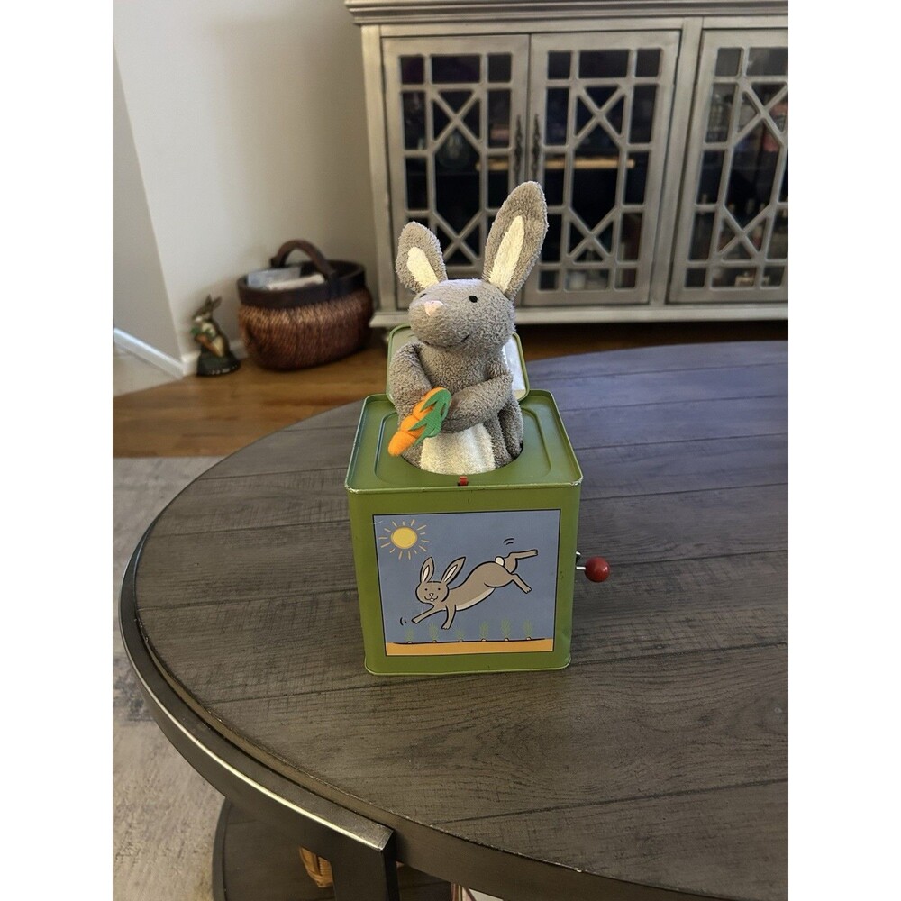 Jack Rabbit-In-The-Box Toy By Jack Rabbit Creations 2003 Vintage - Picture 4 of 4